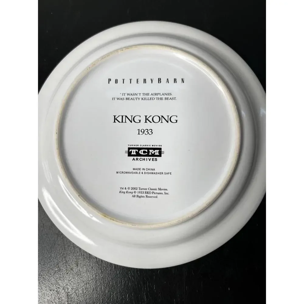 Vintage Movie Poster Plates - King Kong & An American in Paris‎